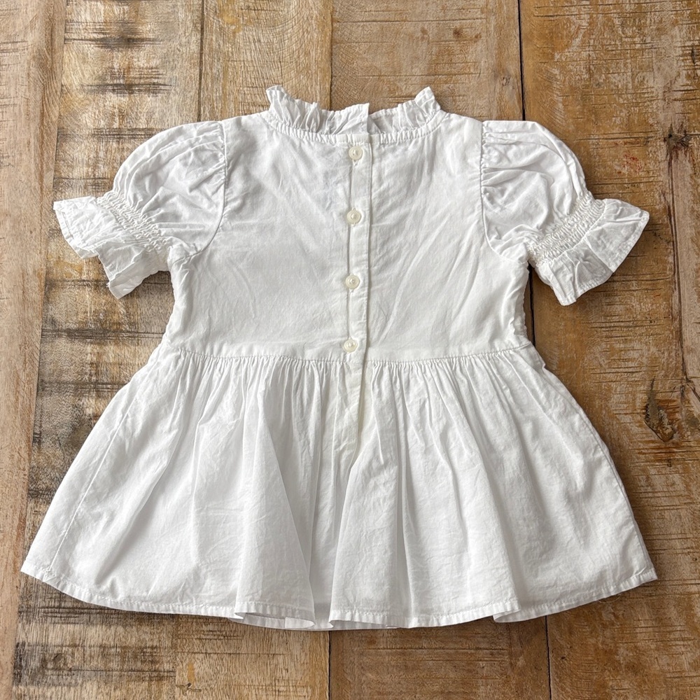 Janie and Jack Girls Smocked Top 4t - Picture 5 of 5